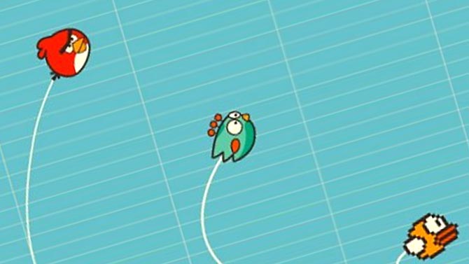 L'image du jour : les jeux d'oiseaux sur smartphone