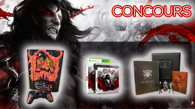 CONCOURS Castlevania : gagnez une console custom, des collectors et des jeux Lords of Shadow 2