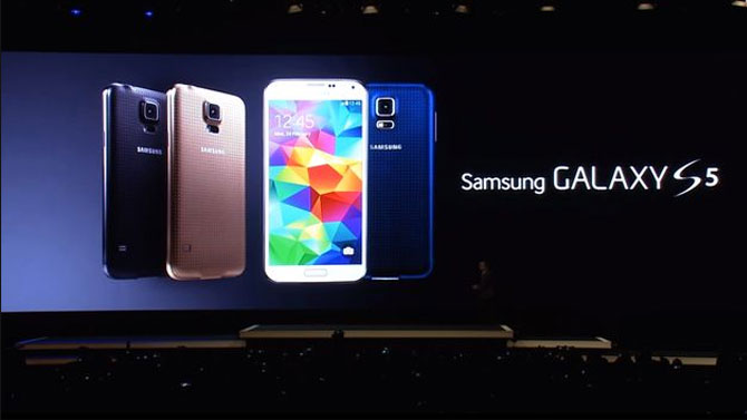 Samsung annonce son Galaxy S5 lors du MWC