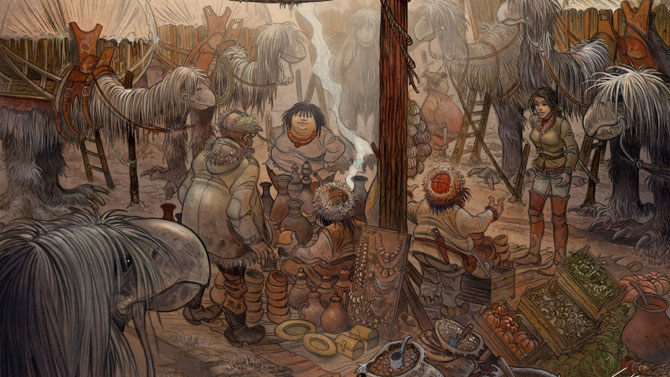 Quelques sublimes artworks pour Syberia 3