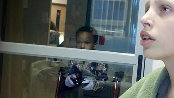 L'image du jour : malades et joueurs, une amitié peut naître