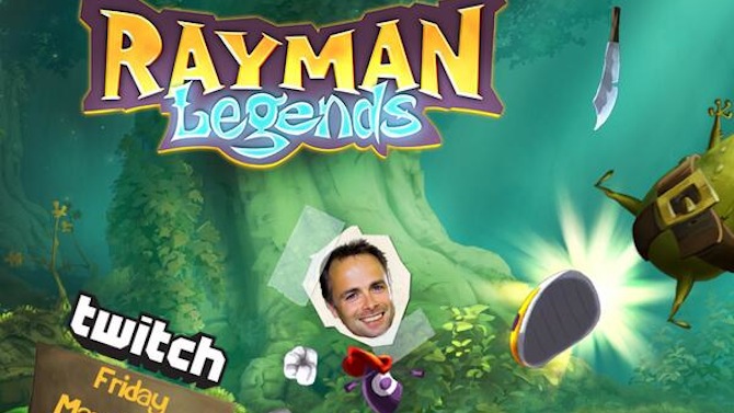 Suivez le Live Twitch avec Michel Ancel et son équipe sur Rayman Legends