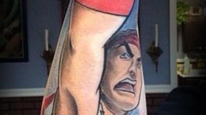 L'image du jour : le tatouage Street Fighter qui tue