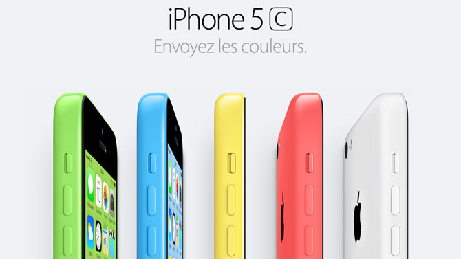 Apple propose un iPhone 5C 8Go et supprime l'iPad 2