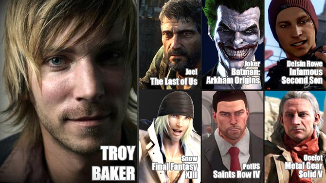 L'image du jour : les visages derrière les personnages de jeu vidéo