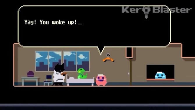 Kero Blaster, le prochain jeu du créateur de Cave Story débarque en mai