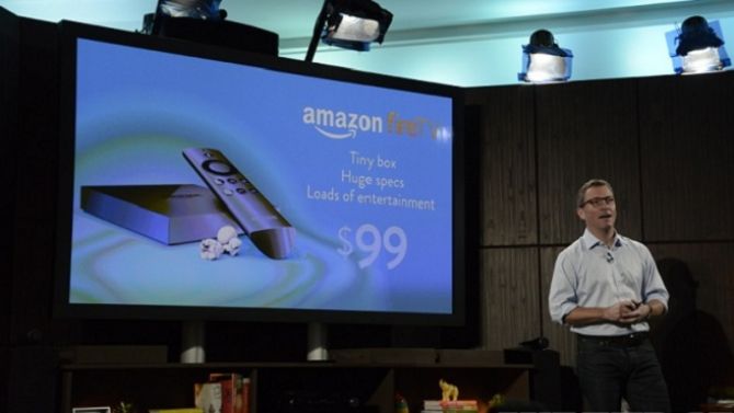 Amazon dévoile la FireTV pour le streaming et les jeux vidéo