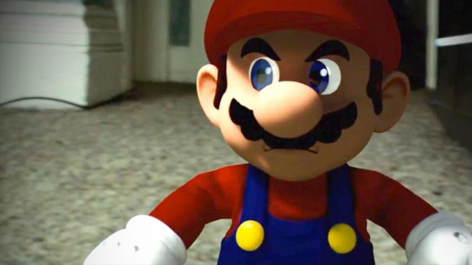 L'image du jour : quand Mario rejoint le monde réel et ravage une maison