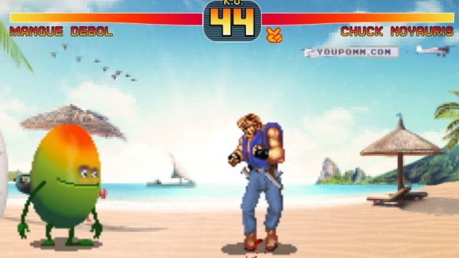 La boisson Oasis lance son jeu vidéo parodique : Fruit Fighter