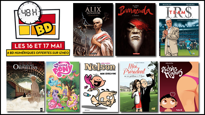 Découvrez l'opération 48h BD et repartez avec des BD gratuites
