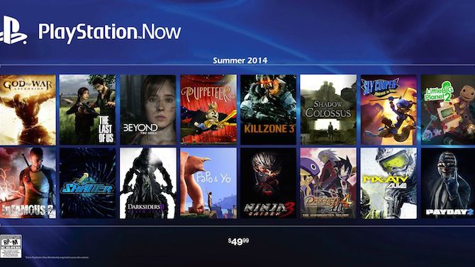 PlayStation Now : des "centaines de jeux au lancement"