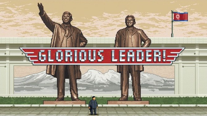 Glorious Leader! Kim Jong Un, "héros" d'un jeu vidéo anticapitaliste