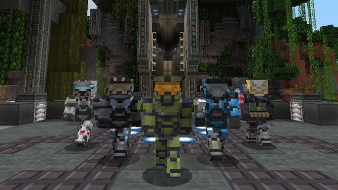 Voici à quoi ressemble Halo sur Minecraft : Xbox 360 Edition