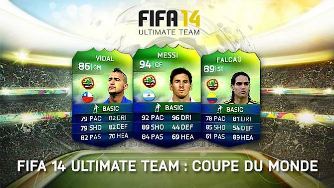 FIFA 14 : un DLC Coupe du Monde pour Ultimate Team