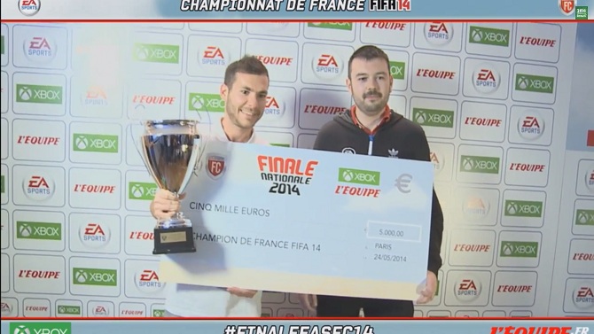 FIFA 14 : Bruce Grannec encore champion de France