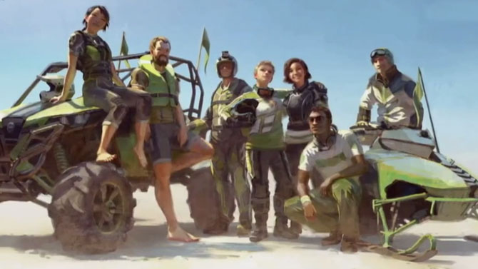 E3. VIDÉO. Le nouveau Criterion se dévoile, avec des quads et des wingsuits