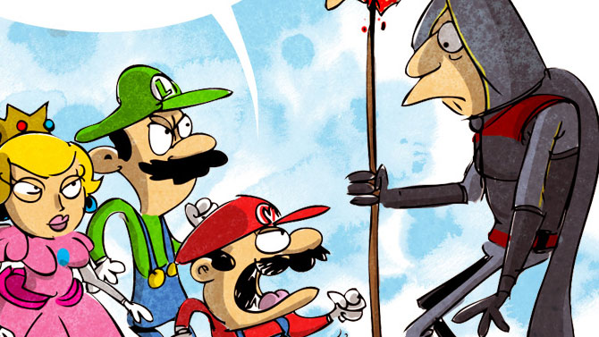 La BD Gameblog de l'E3. Assassin's Creed : Unity fait des jaloux