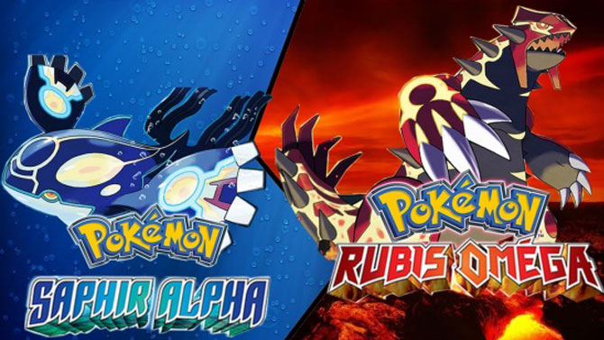 E3. Pokémon Rubis Oméga et Saphir Alpha datés
