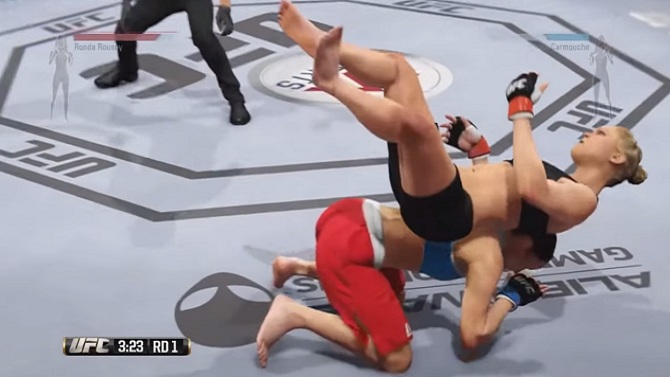 EA Sports UFC : des bugs surprenants et commentés en vidéo