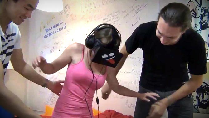 L'image du jour : il risque d'y avoir des morts avec la réalité virtuelle