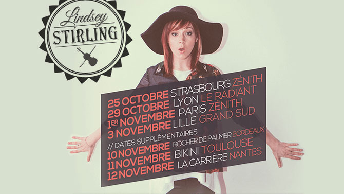 Lindsey Stirling bientôt en tournée dans toute la France