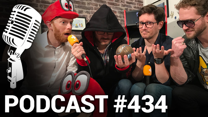 PODCAST 434 : Super Mario Odyssey, Assassin's Creed Origins et Wolfenstein II sont dans un bateau