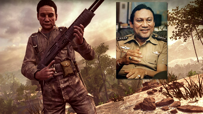 Le dictateur Noriega attaque Activision