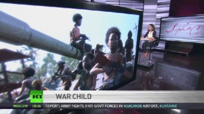 Les enfants soldats de Metal Gear Solid V dans un JT russe