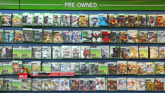 60% des clients de GameStop ne savent pas qu'ils peuvent revendre leurs jeux