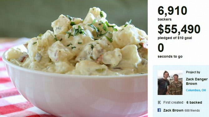 Voici la salade de pommes de terre la plus chère du monde