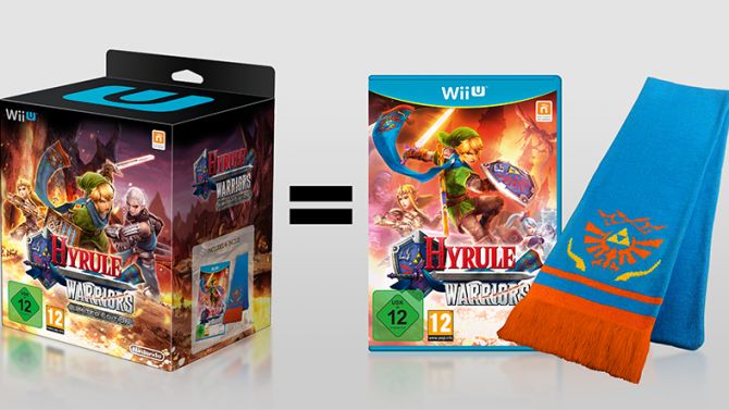 Une écharpe pour l'édition limitée d'Hyrule Warriors en Europe