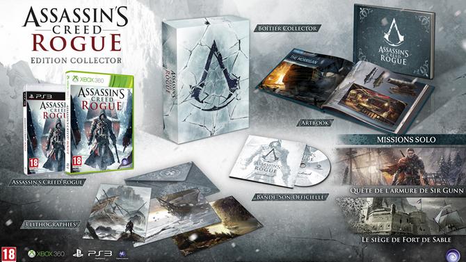 Assassin's Creed Rogue : détails et prix du Collector