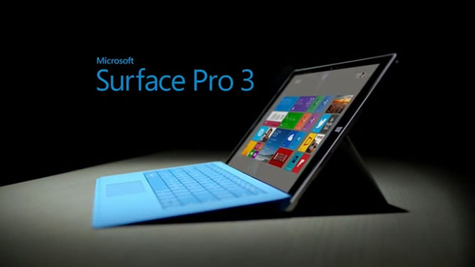 Surface Pro 3 : la tablette de Microsoft arrive en France