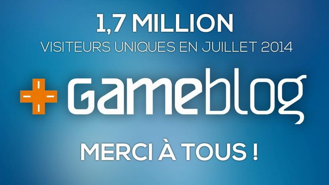 1,7 million visiteurs uniques sur Gameblog : merci à tous !