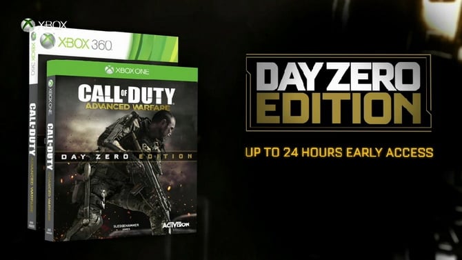 COD Advanced Warfare : jouez 24h avant la sortie avec l'édition Day Zero
