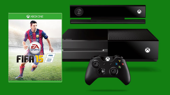 Microsoft annonce un pack Xbox One + FIFA 15