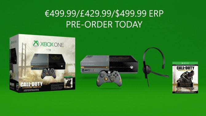 Un pack Xbox One 1To avec Call of Duty Advanced Warfare