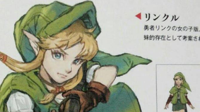 Hyrule Warriors : Linkle, la version féminine de Link bientôt en jeu ?