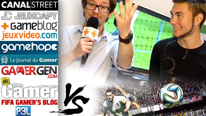 Tournoi presse FIFA 15 : notre reportage vidéo