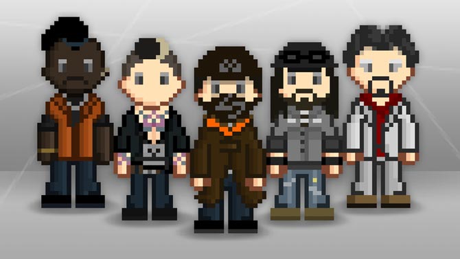 L'image du jour : Watch Dogs en Pixel Art