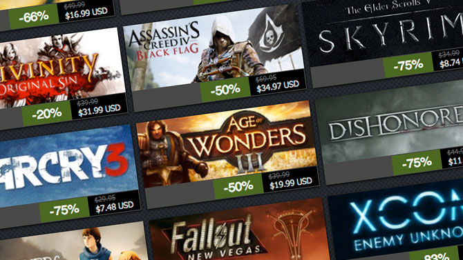 USA : 50% des joueurs PC attendent les soldes pour leurs jeux