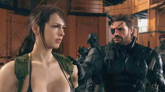 MGS V : ce que dit Snake sur Quiet dans le trailer du TGS
