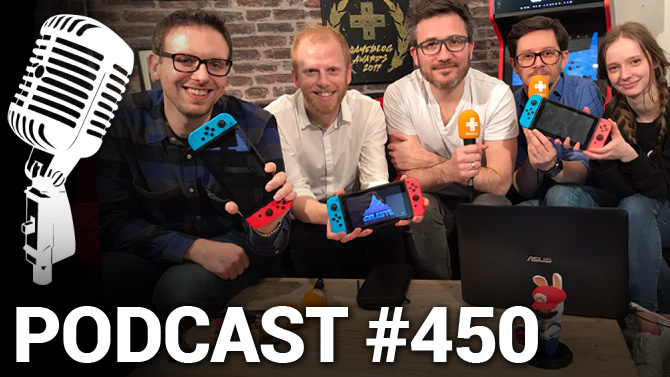 PODCAST 450 : La Nintendo Switch a un an, la rédaction fait le bilan