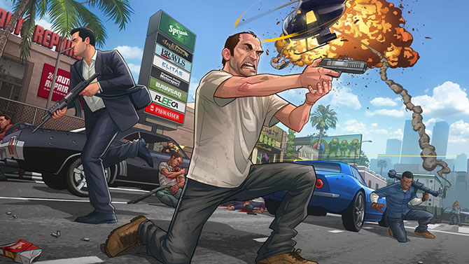GTA V : un mode FPS sur PS4, Xbox One et PC
