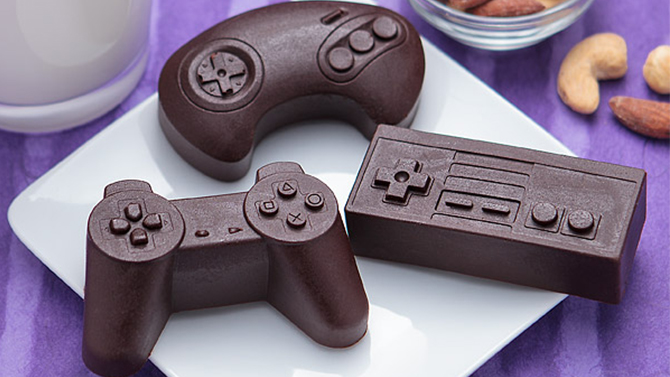 Des manettes rétro à croquer