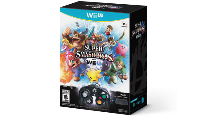 Super Smash Bros Wii U : un pack avec une manette GameCube