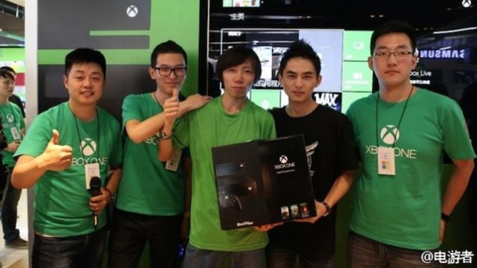 Xbox One : démarrage encourageant en Chine. Chiffres et photos