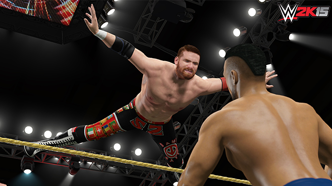 WWE 2K15 : premiers détails et photos sur le mode Ma Carrière