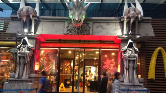 McDonald's est aux couleurs de World of Warcraft en Chine