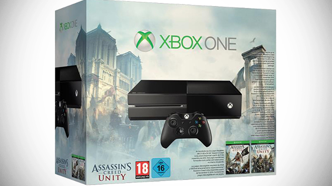 Xbox One : fuite de deux bundles Assassin's Creed Unity